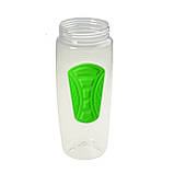Пляшка для води з відсіком для фруктів, зелена, фото 4