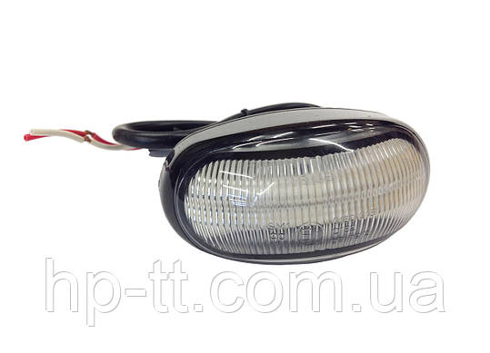 Ліхтар габаритний Bakker білий 54x35x28 мм LED 10-30 V 304403, фото 1