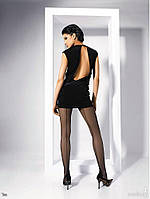 Колготи, колготки жіночі 20 den Mona класичні ззаду зі смужкою, стрілкою