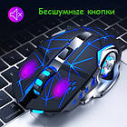 Миша бездротова з підсвічуванням A4 Star Black. Мишка USB, 2.4 ГГц, оптична з акумулятором, фото 7