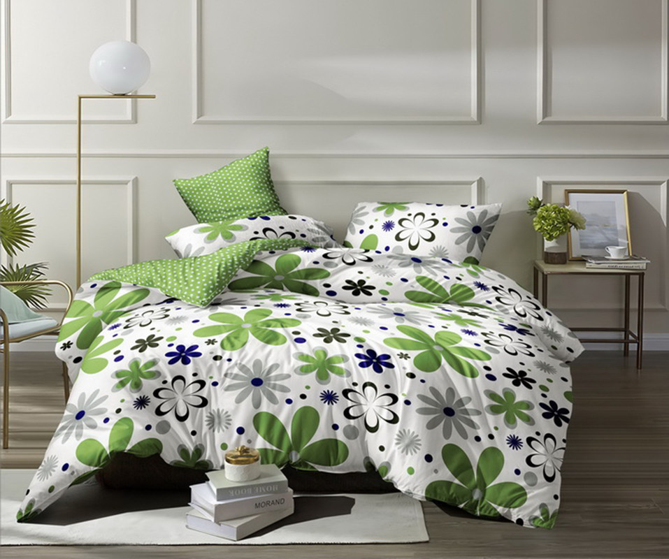 Постільна білизна напівторна 150*220 сатин_бавовна 100% (12884), фото 1