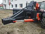 Корчувач гідравлічний - викорчовувач для навантажувачів MANITOU JCB Dieci Merlo Kramer Claas інші, фото 6