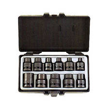 Набір головок FORCE 4117 1/2" E-профіль (Torx) ударних 11пр. (E6-E24)