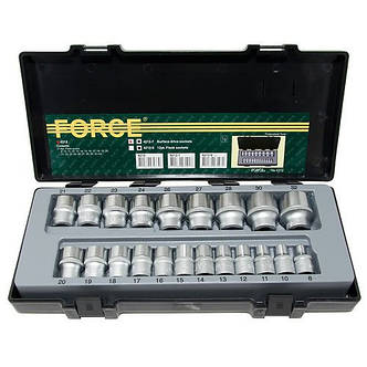 Набір головок FORCE 4212-9 1/2" 12-гр. (8-32 мм) 21 пр., фото 3