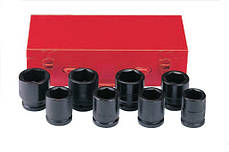 Набір головок FORCE 6081 3/4" 6-гр. ударних 8 пр. (26-38 мм)