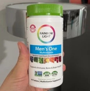 Вітаміни для чоловіків Rainbow Light Men's One 90 таб Мінеральний комплекс для спортсменів