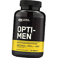 Витамины и минералы для мужчин Optimum Opti-Men 150 таб Оптимум опти-мен