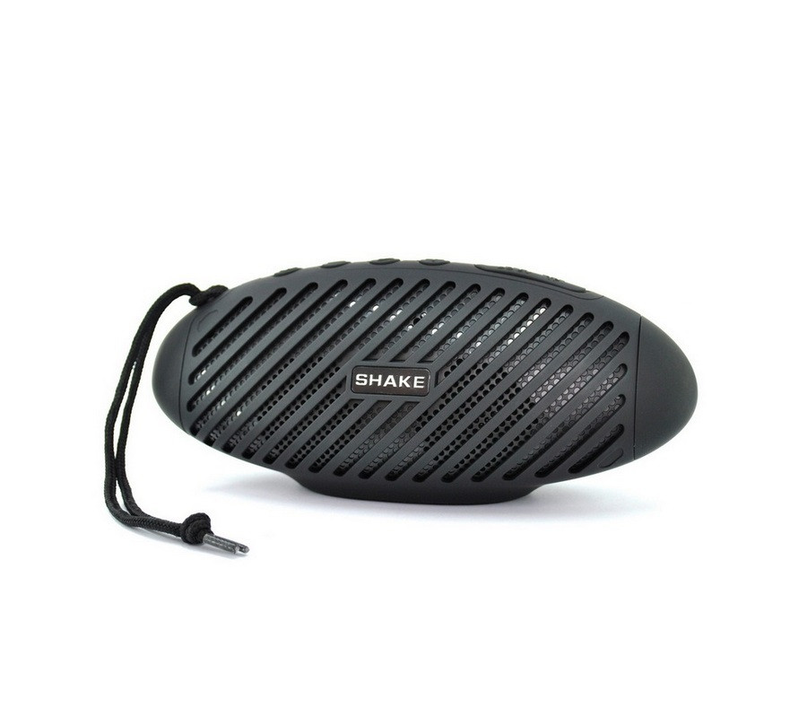 Портативна Bluetooth колонка 4YOU SHAKE (IPX5, 6W, 1500mah, гар 12 міс) black