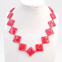 Буси варисцит червоний 48 см