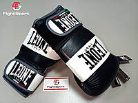 Боксерские перчатки Leone (Леоне) 1947 SHOCK 14 oz Черные Италия