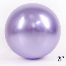 Латексна кулька гігант Бузковий Перлина Brilliance 21" (52,5см) брак Арт-студія "Show"