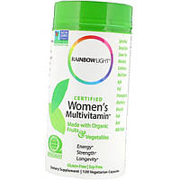 Витамины для женщин Rainbow Light Certified Women's Multivitamin 120 капс