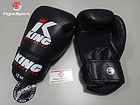 Боксерские перчатки Боксерские перчатки (КИНГ) King Pro Boxing Gloves KPB / BG AIR 12 oz Черные Таиланд