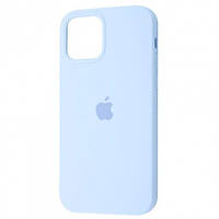 Чехол Full Silicone Case для iPhone 12 Pro Max Lilac (силиконовый голубой силикон кейс на айфон 12 про макс)