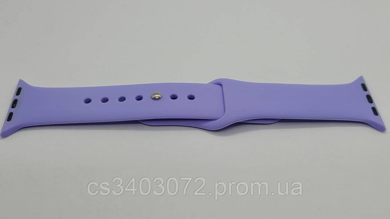 Бузковий ремінець для Apple Watch 38/40 mm S/M