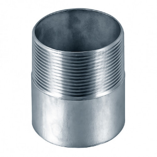 Напівсгон неіржавкий (різь приварна) DN40 1 1/2 дюйма AISI304