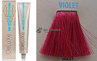 Крем-краска корректор Violet фиолетовый 3DeLuXe Professional, 100 мл