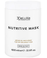 Маска для сухих и повреждённых волос Nutritive Mask 3DeLuXe Рrofessional, 1000 мл