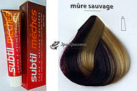 Крем-краска для окрашивания прядей Ежевика для блондинок Mure Sauvage Meches Ducastel Subtil, 60 мл