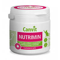 Canvit NUTRIMIN Добавка мультивитаминная для кошек при кормлении домашней едой 150 гр