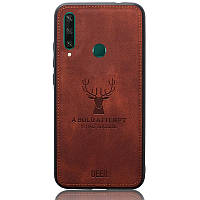 Чехол Deer Case для Huawei Y6p Brown