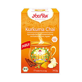 Чай Yogi Tea Kurkuma Chai Куркума 17s 34 g