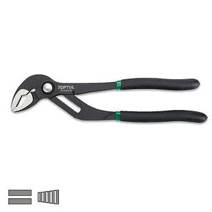 Кліщі переставні 240 мм TOPTUL 10" з кнопкою Pro-Series DDAG1210, фото 1