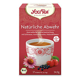 Чай Yogi Tea Naturliche Krauter Ехінацея Вишня Бузина 17s 34 g