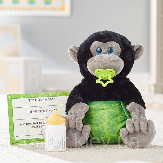 М'яка іграшка Плюшеве дитинча мавпи Melissa&Doug