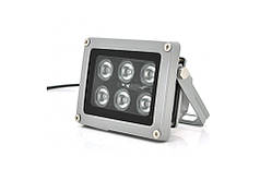 ІЧ прожектор YOSO 12 V 12 W 6 Led IP66 з датчиком затемнення