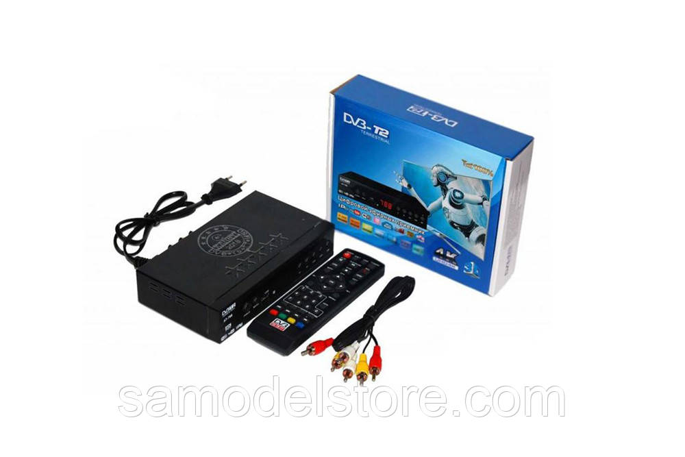 Ефірна цифрова приставка Т2 з пультом AT-788, фото 1