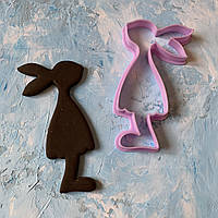 Вирубка "Великодній кролик #22" / Вырубка - формочка для пряников "Пасхальный кролик #22"