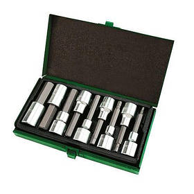 Набір головок-біт шестигранник TOPTUL 1/2 "Н4-Н17 80 мм GAAD0905