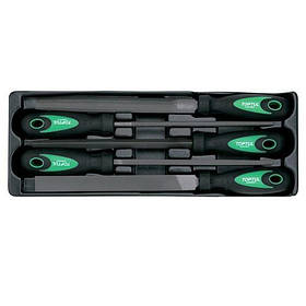 Набір напилків в ложементі 5 од. TOPTUL GBAT0501