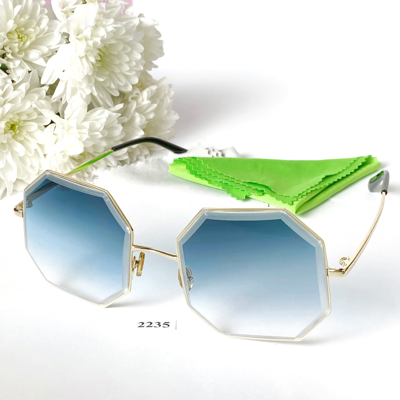 Сонцезахисні восьмигранні окуляри (унісекс) - фото 5 - id-p1387510926