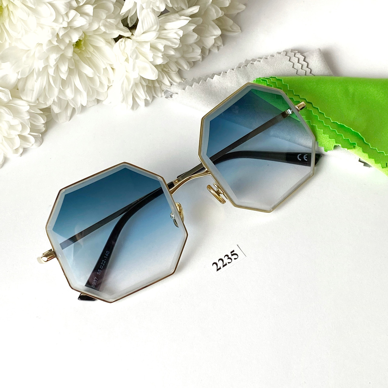 Сонцезахисні восьмигранні окуляри (унісекс) - фото 1 - id-p1387510926