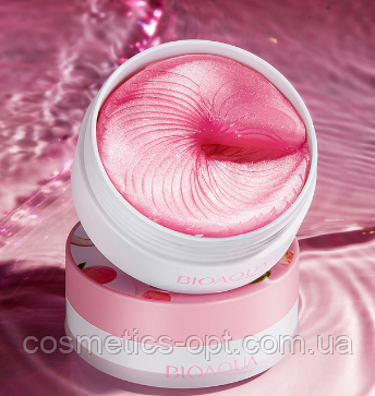Відновлювальні патчі з персиком Bioaqua Peach Extract Неxapeptide Eye Mask, 60 шт.