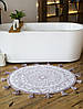 Круглий килимок для ванної "Irya" Layla, фото 2