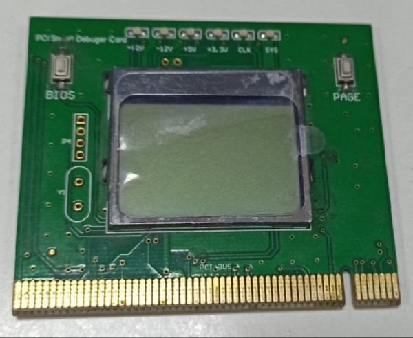 Пості-карта PCI LCD (Post card) б/у, фото 1