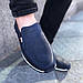 Мокасини туфлі чоловічі шкіряні літні перфоровані сині бежеві чорні в дірочку Levis 40-45 розмір, фото 7