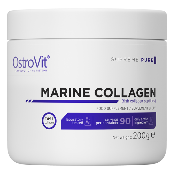 Колаген Marine Collagen OstroVit 200 г Без смакових добавок