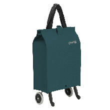 Сумка-візок складна Gimi Brava Plus 38 літрів бірюзова