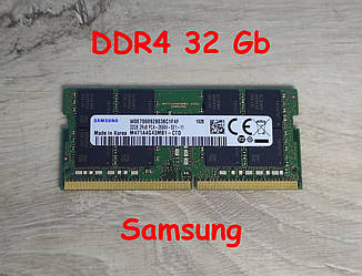 Оперативна пам'ять б/у DDR4 32 GB Samsung 2666Mhz