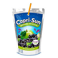 Сок с трубочкой Capri-Sun Blackcurrant Смородина - Яблоко Коробка 10 х 200 мл