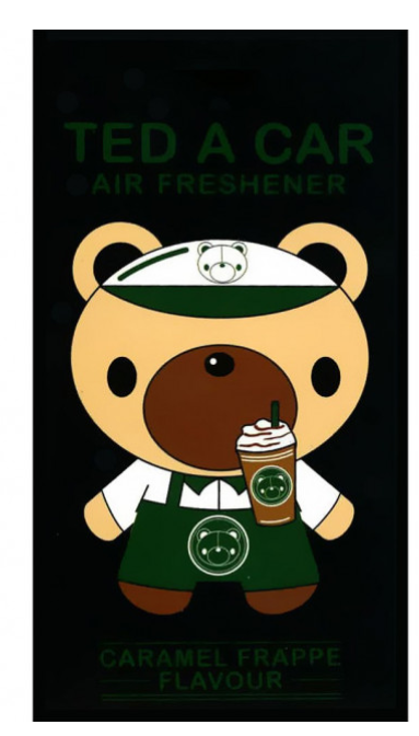 Ароматизатор Ted A Car CARAMEL Карамель з кавою (KG-2370)