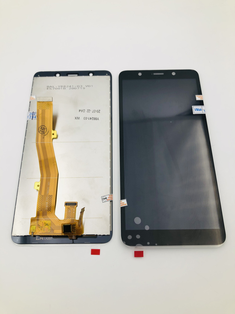 Дисплей для мобільного телефона Tecno Pop 3 (BB2), чорний, з тачскрином