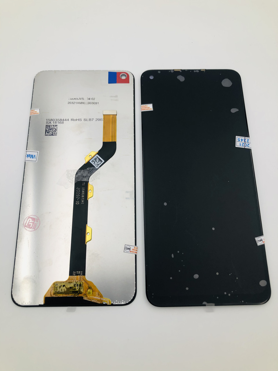 Дисплей Tecno Spark 5 (KD7H)/Spark 5 Pro (KD7)/Camon 15 (CD7)/Camon 15 Air (CD6), чорний, з тачскрином