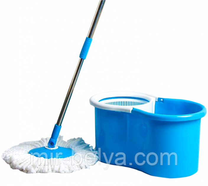 Набір швабра і відро з механічним віджиманням BuroClean, фото 1