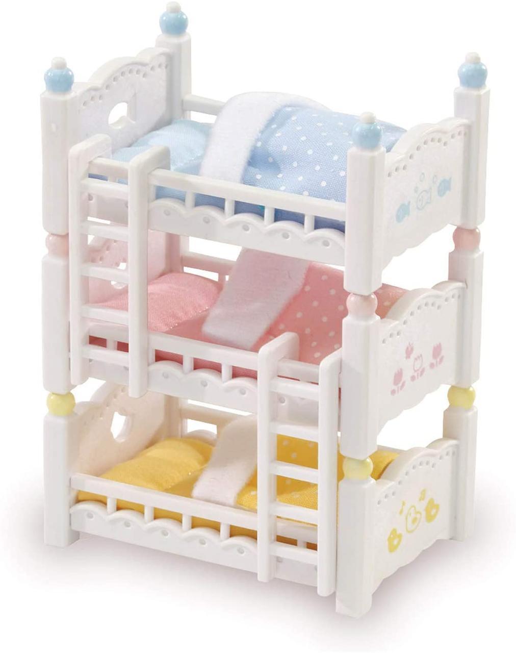 Набір Sylvanian Families дитяче ліжечко Calico Critters Triple Baby Bunk Beds