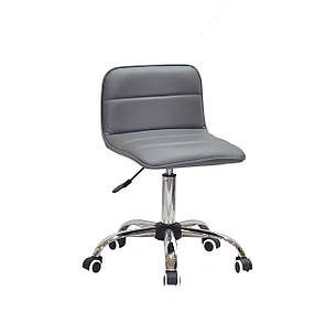 Стілець офісний REAL CH -OFFICE екошкіра , колір сірий 1001, фото 1